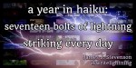 haiku collage lightning